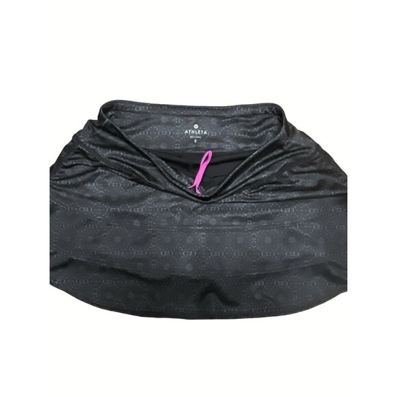 ATHLETA Dresses & Skirts - Athleta Skort Adult Small Black Stretch Active Tennis Running Golf Womens